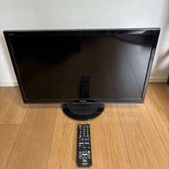 シャープテレビ24型　2019年製　