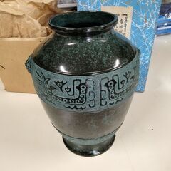 【ネット決済】[N-1871] 青銅製美術花瓶