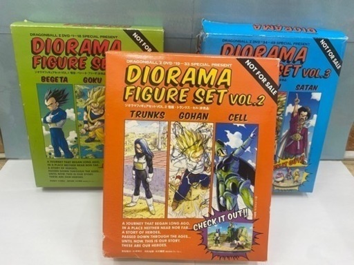 【愛品館 江戸川店】ドラゴンボールZ DVD購入特典 非売品ジオラマフィギュアセットID:113-049693-007