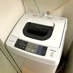 取扱説明書付！日立 HITACHI NW-50A W [全自動洗...