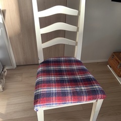 IKEA イケア ハイバックチェア 白い椅子 ダイニング