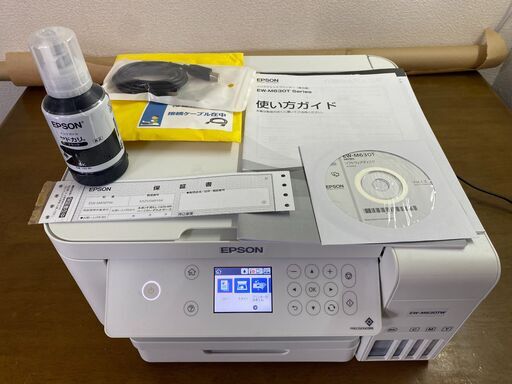 【糸島市内 送料無料】美品・印刷美品　EPSON エコタンク搭載プリンター  印刷枚数　675枚 EW-M630TW　0420-1