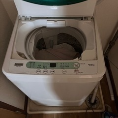 単身用洗濯機（4.5kg）ヤマダセレクト