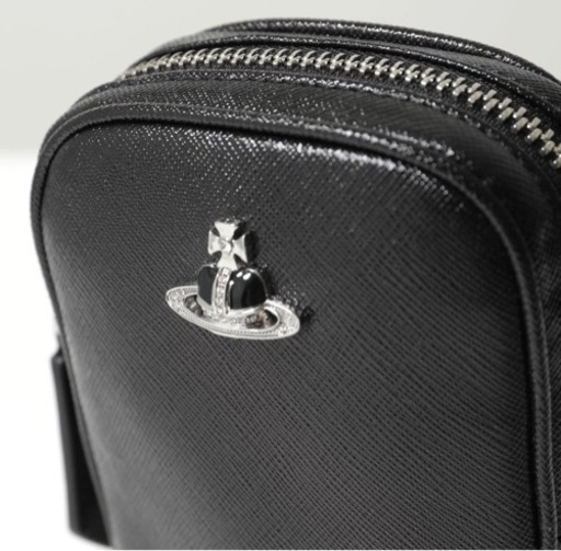 【未使用】VIVIENNE WESTWOOD ディアマンテ ポーチ 黒 オーブ Vivienne Westwood ヴィヴィアン ウエストウッド 小物 ポーチ
