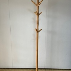 木製ポールハンガー 