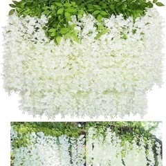 藤の花 造花 インテリア 観葉植物 イベント 装飾