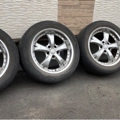 215/55r17 ジャンク　アルミのみ