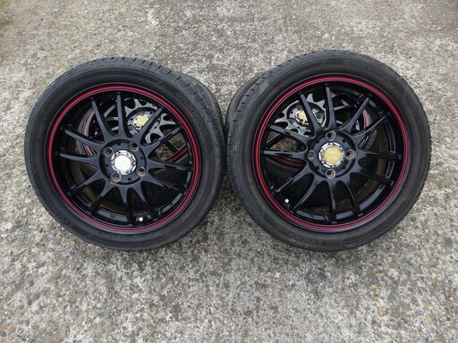 FUTEXホイール15×5J タイヤ165／50R15ラパン等に！ (ひろ  