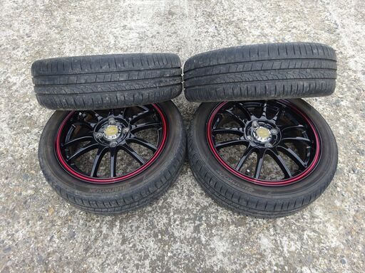 FUTEXホイール15×5J タイヤ165／50R15ラパン等に！ (ひろ  