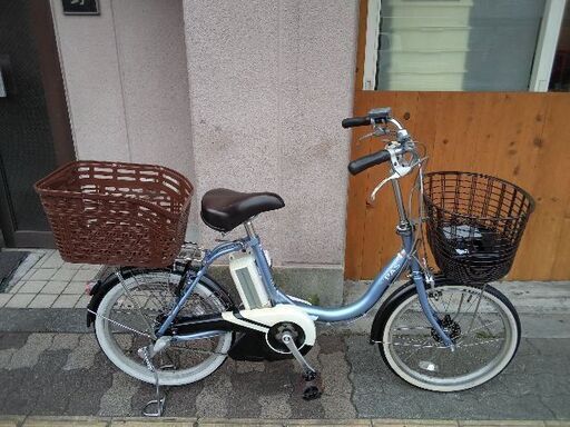 [YAMAHA]PAS(パス)20吋 コンパクト電動アシスト自転車 8.7Ahバッテリー+充電器(ライトライラック)
