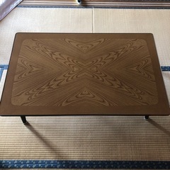 【決定済】レトロな折りたたみテーブル 2台