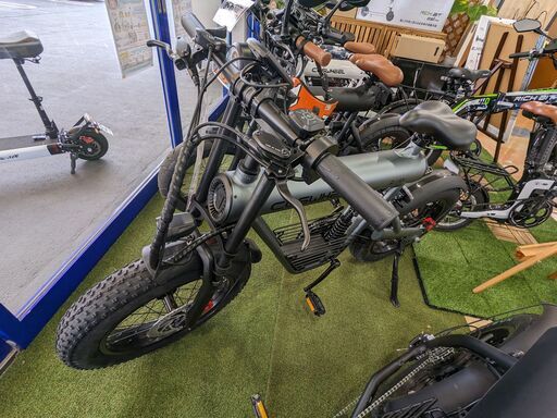 【試乗可/デモ車】電動アシスト自転車★20インチファットタイヤ★【COSWHEEL MIRAI SPORTY】