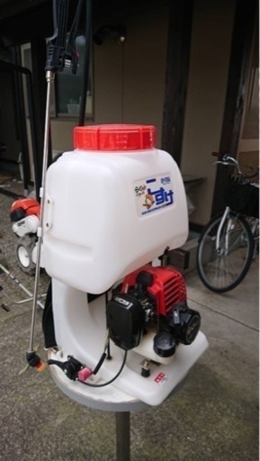 ［売却済】背負い式動力噴霧器(除草剤専用）