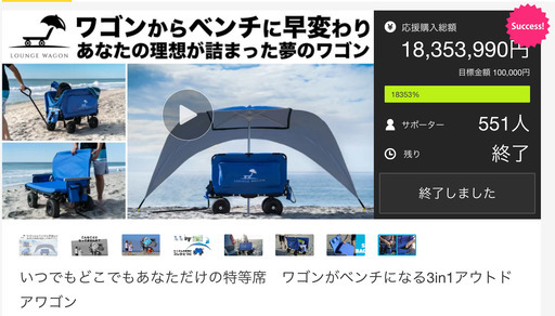 【大人気】※新品　アウトドアキャリーワゴン