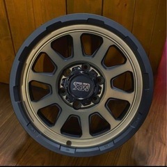 17インチ ☆新品ホイール☆4本☆マットブロンズ☆プラド☆ハイラックス☆