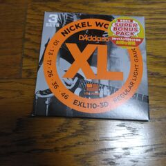 D'Addario ダダリオ エレキギター弦 3セット入り スー...