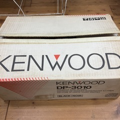 KENWOOD DP-3010　ビンテージ　オーディオ