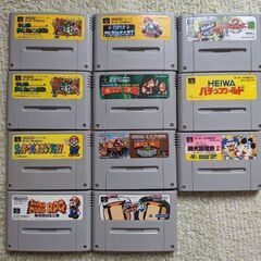 スーパーファミコンカセット11本