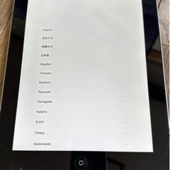 購入者決定　iPad