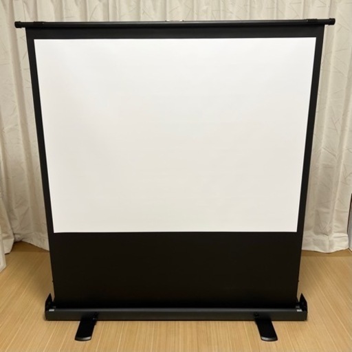 プロジェクタースクリーン 60インチ 4:3 プロジェクター用 自立式 小型