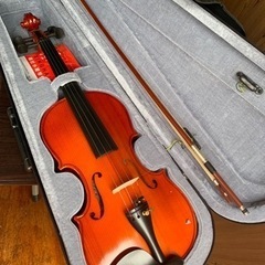 お話中　楽器 弦楽器、バイオリン