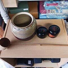 (中古)茶道具 タレ壺