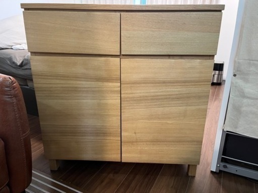 無印良品　木製家具 収納家具 キャビネット