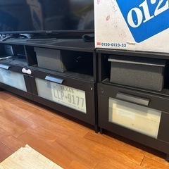 IKEA収納付テレビボード&サイドテーブル