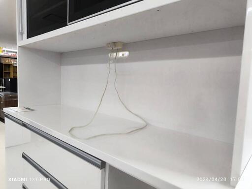 ☆715 レンジボード 白色 【リサイクルマート鹿児島宇宿店】