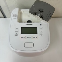 I739 🌈 ジモティー限定価格！ 上位モデル♪  Panasonic 圧力IH炊飯ジャー 5.5合炊き ⭐ 動作確認済 ⭐ クリーニング済