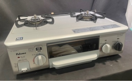パロマ ガスコンロ  13年製 IC-330SF -1L 0420-80