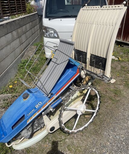 イセキ田植え機　さなえ　PS20 歩行型　2条植え