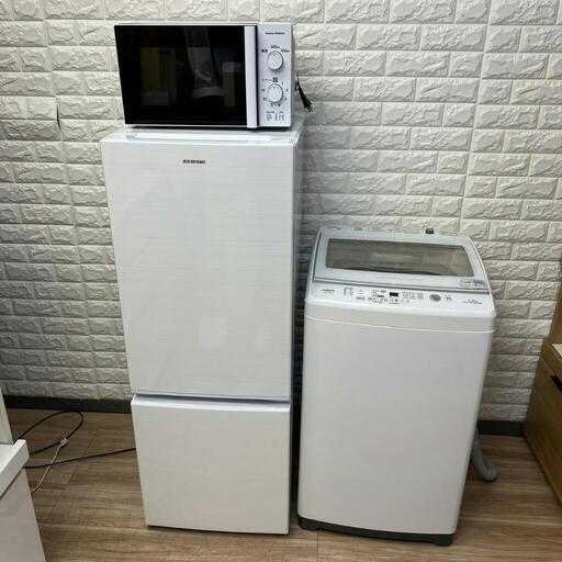 配送設置0円で✌冷蔵庫\u0026洗濯機分解洗浄済み✨✨電子レンジ❗❗