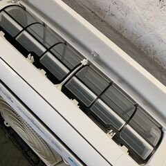 【IRIS OHYAMA】 アイリスオーヤマ ルームエアコン 室内機 IRR-2218C 室外機 IUF-2218 6畳用 2018年製