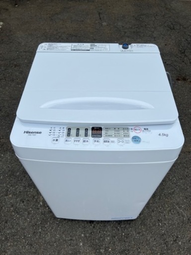 🌸ハイセンス洗濯機✓設置込み㊗️保証付け🚘配達可能 (タロ) 矢田の 