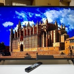 📺【4K対応,動画アプリ】43インチ 液晶テレビ LG 43UM...