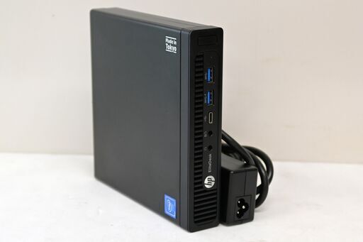 【予定者あり】高速起動 Core i3-6100T 超小型PC HP EliteDesk 800 G2 DM Mini 8GB 高速 SSD256GB HDD500GB Wi-Fi Windows10 Office2019 ProDesk上位
