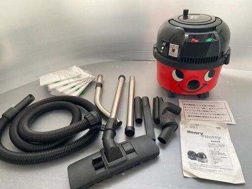 ヘンリーくん掃除機赤色Numatic  HVR200-2 RED Numatic HVR200A Henry Hi Power Canister Vacuum Cleaner Red
