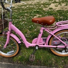 お取引決定☆16インチ　自転車　ピンク色