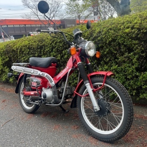 実働 '06ホンダ ハンターカブ CT 110 ポスティ12V オーストラリア仕様