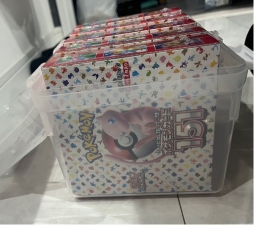 ポケモンカード　151ボックス　シュリ付き