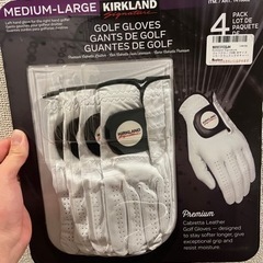 4枚セット　カークランド　ゴルフ　手袋　グラブ