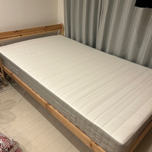 家具 セミダブルマットレス IKEA (mana33333) 栄生のベッド《シングル 