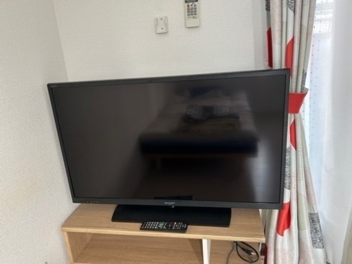 受け渡し予定者確定済み　テレビ