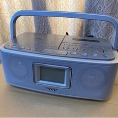 ソニー CDラジオカセットレコーダー CFD-E500TV  