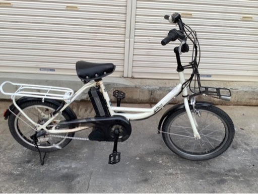 404  ブリヂストン新機種電動アシスト自転車アシスタ前20インチ後18インチホワイト