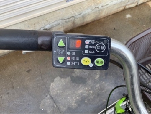 411 ヤマハ新機種電動アシスト自転車pasnatura26インチグリーンアルミ