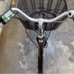 413 ヤマハ最新機種電動アシスト自転車pasnatura26インチブラウン