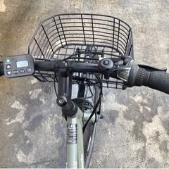 415 パナソニック最新機種電動アシスト自転車VELOSTAR700×38Cグリーン