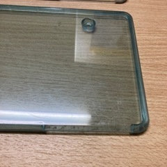 ナンバー プレート カバー ブルー 青 前後セット 2枚
